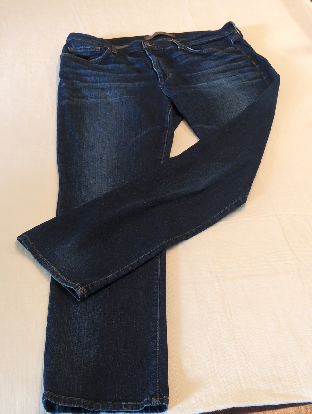 Joe's Jeans Relaxed Fit Dark Blue Denim Jeans